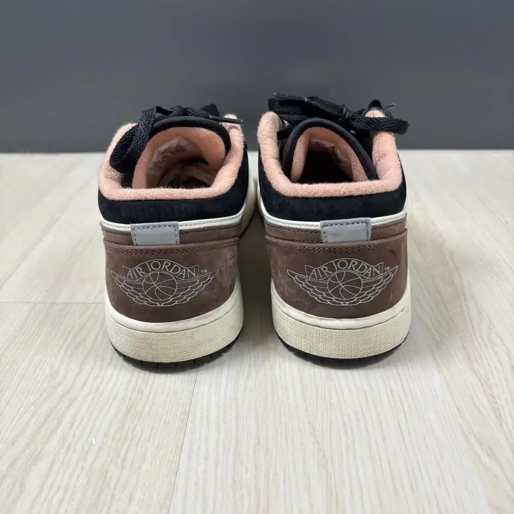 Nike Air Jordan 1 Low Mocha Brown Men’s Size 10 Chocolate Brown Mocha Mousse EUC